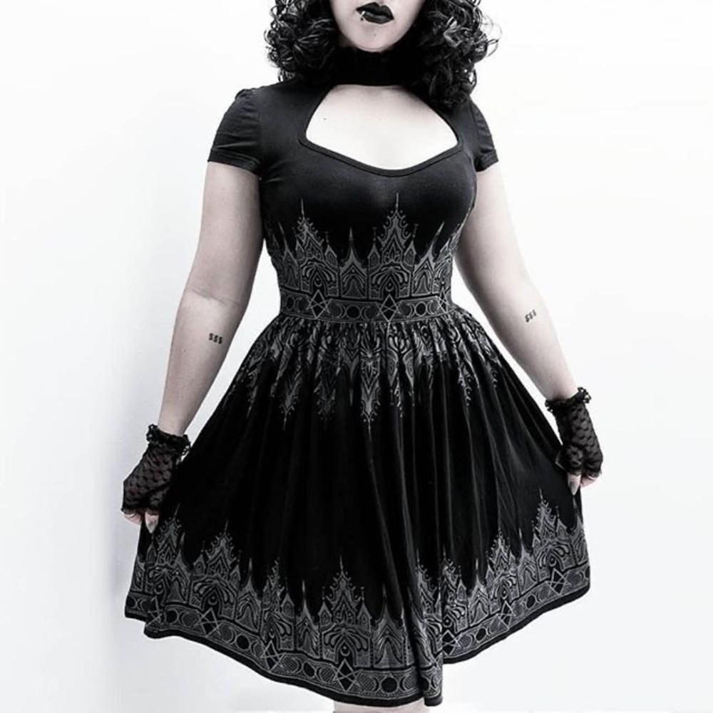 Killstar Duchess Skater Dress